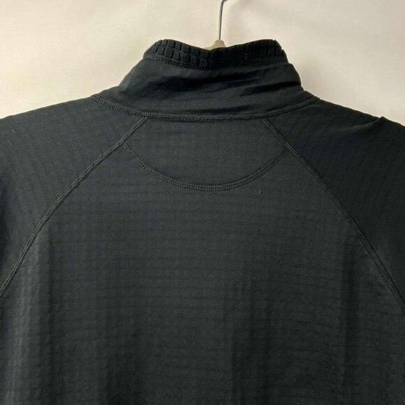 Patagonia Men's L Polartec Grid Fleece 1/2 Zip Pullover Black Long Sleeve Jacket - Picture 12 of 15